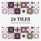 Autocollant Mural Effet carrelage