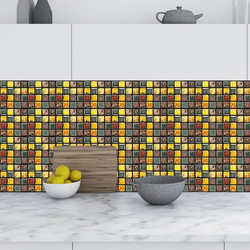 Autocollant Mural Décoratif Mosaïque