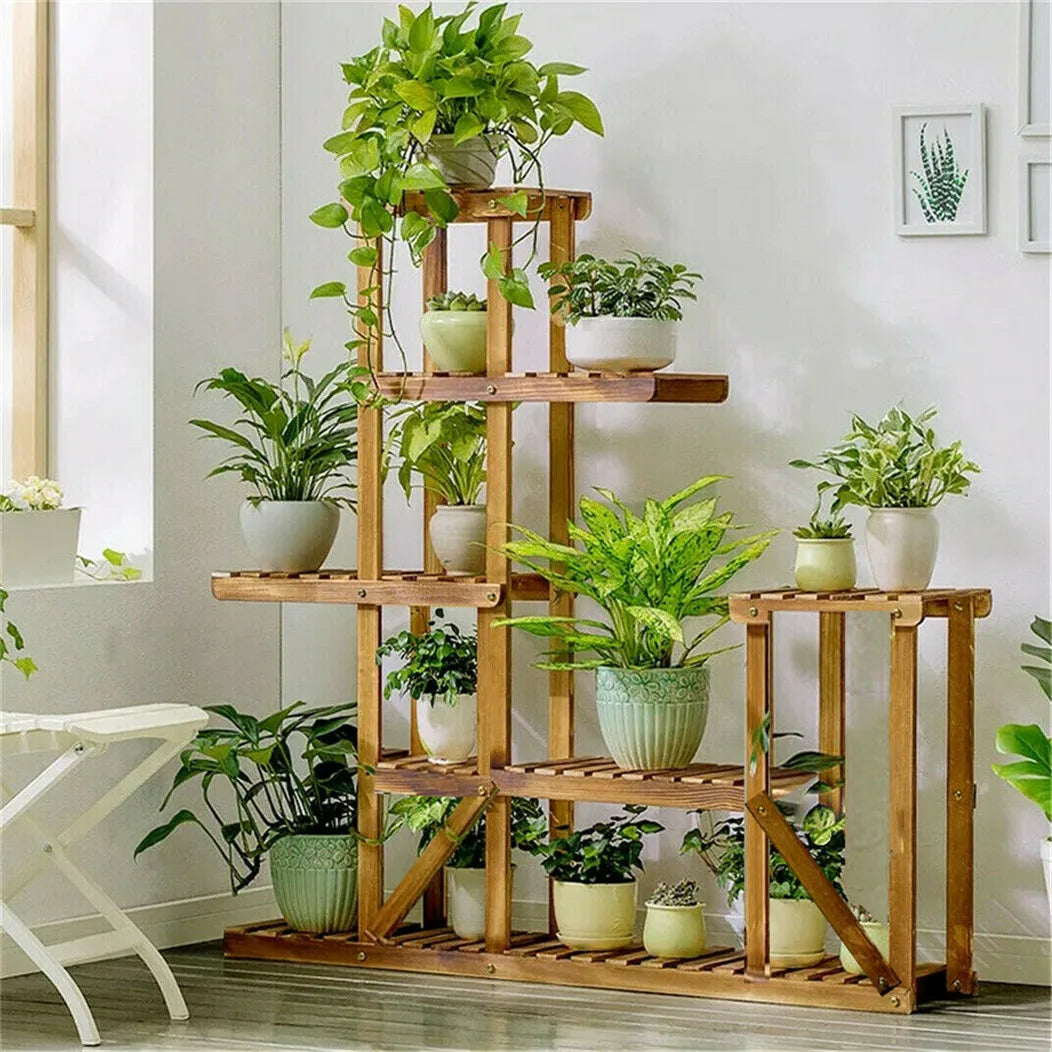 Etagères en Bois pour Plantes