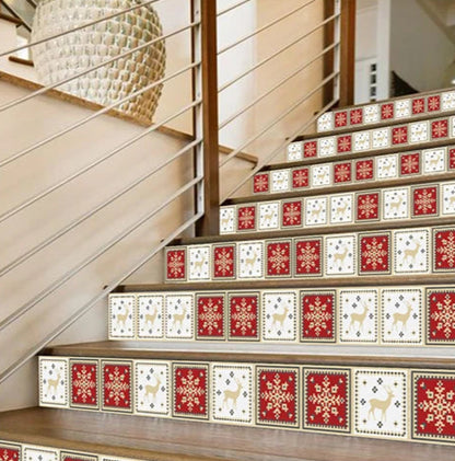 Autocollant Mural Effet carrelage