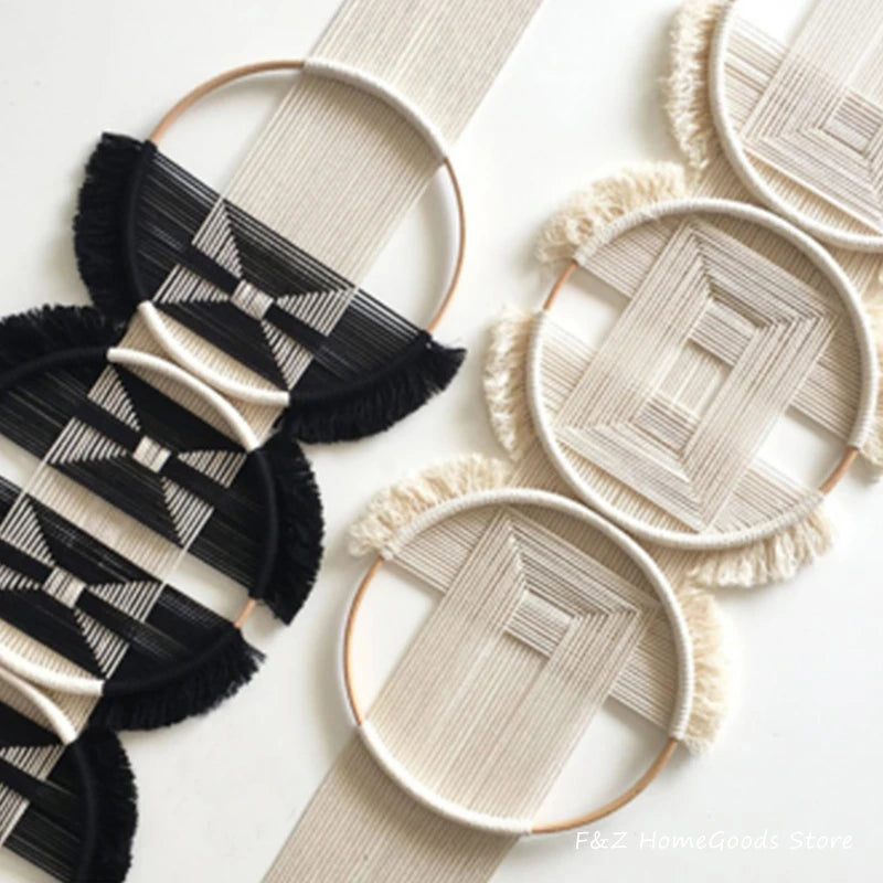 Macramé Tapisserie Murale Mandala