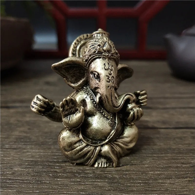 Statue Bouddha Ganesh Décoration Intérieure