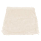 Housse de Coussin en Peluche et Fourrure de velours