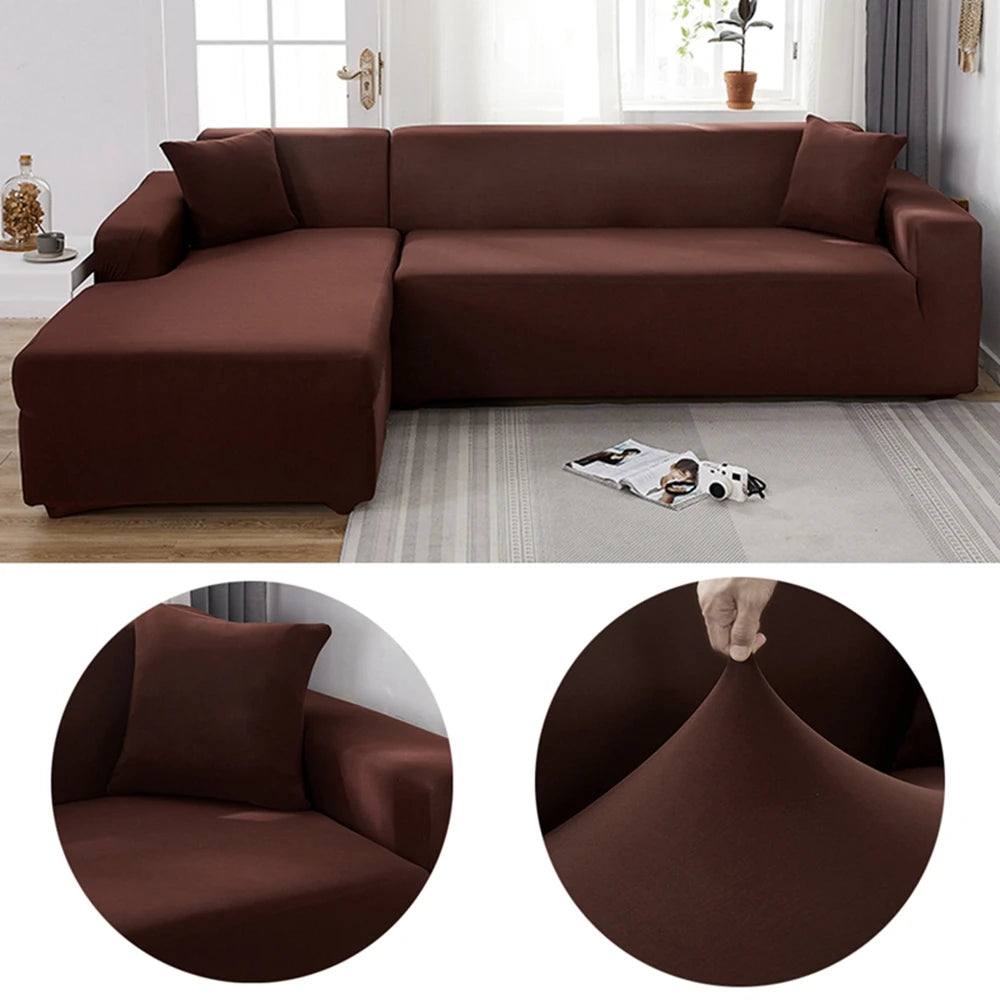 Housse de Canapé d'Angle