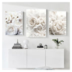 Tableau Moderne Art Rose Fleur