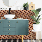 Autocollant Mural Décoratif Mosaïque