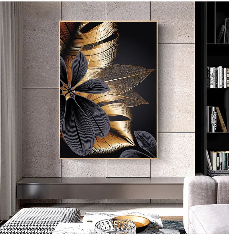 Tableau Moderne Art Fleur