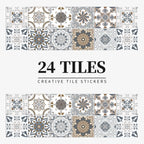 Autocollant Mural Effet carrelage