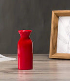 Vase en Céramique Rouge & Bleu