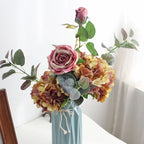 Fleur Artificielle Hortensia en Soie