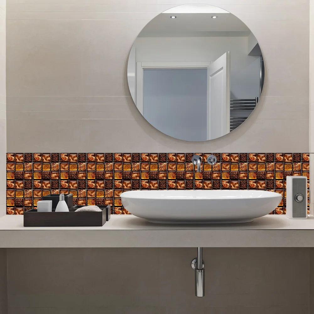 Autocollant Mural Décoratif Mosaïque