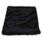 Housse de Coussin en Peluche et Fourrure de velours