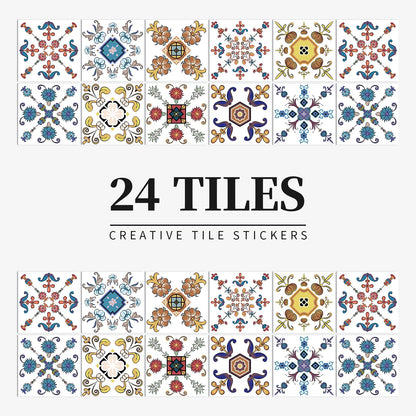 Autocollant Mural Effet carrelage