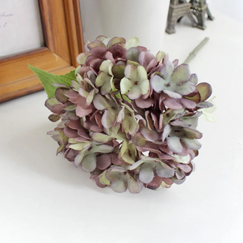 Fleur Artificielle Hortensia en Soie