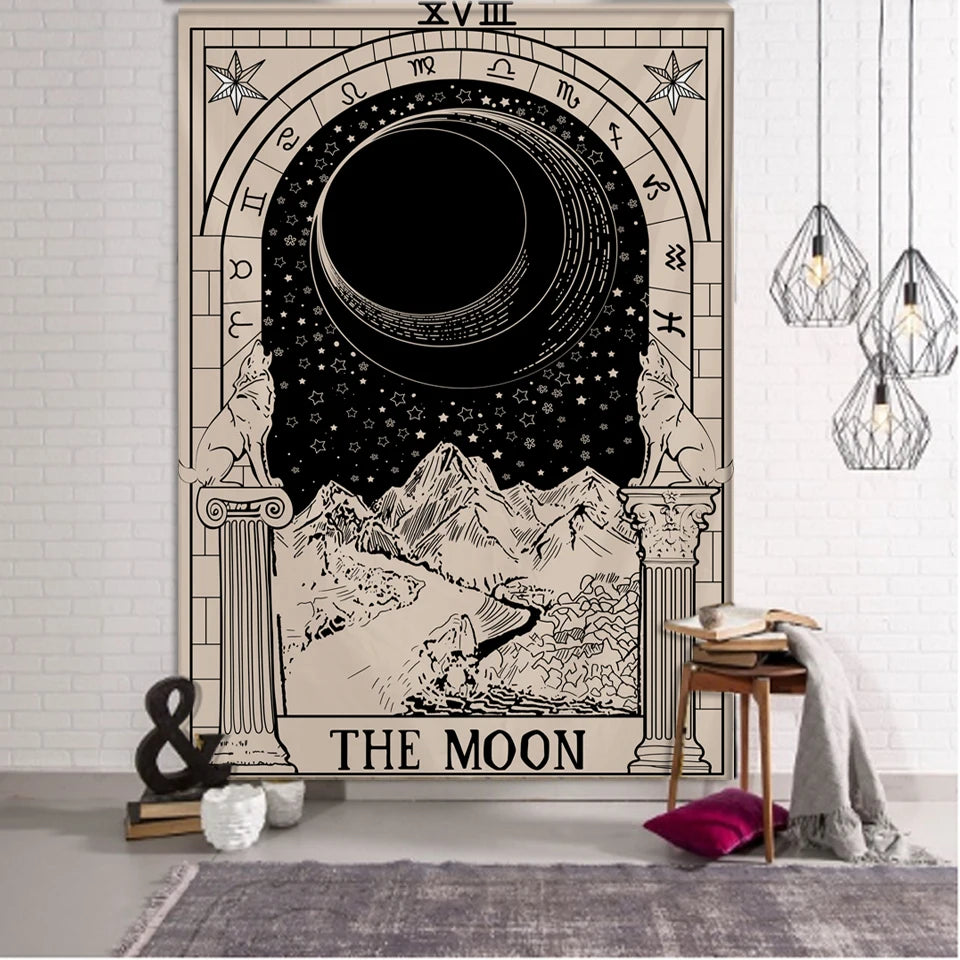 Tenture Murale Lune