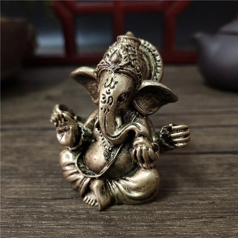 Statue Bouddha Ganesh Décoration Intérieure