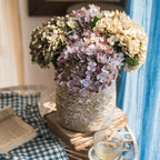 Fleur Artificielle Hortensia en Soie