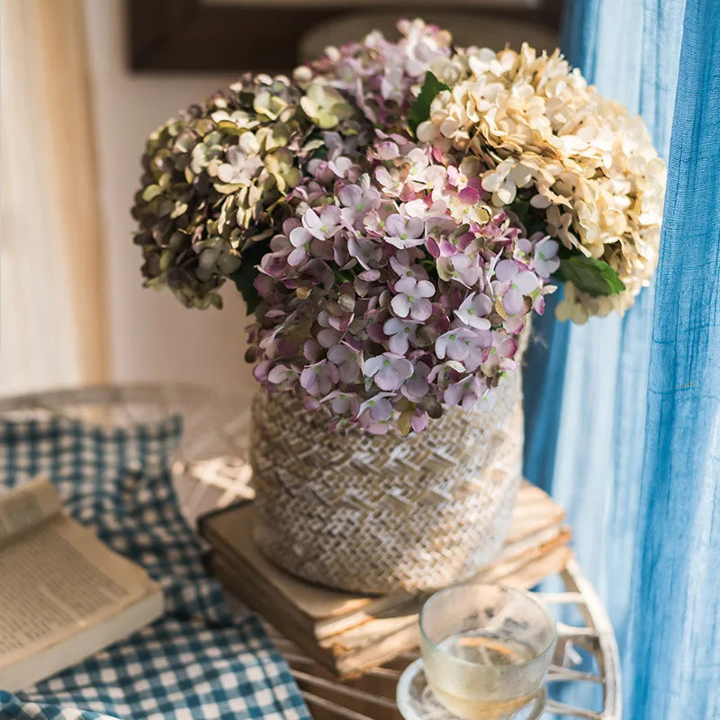 Fleur Artificielle Hortensia en Soie