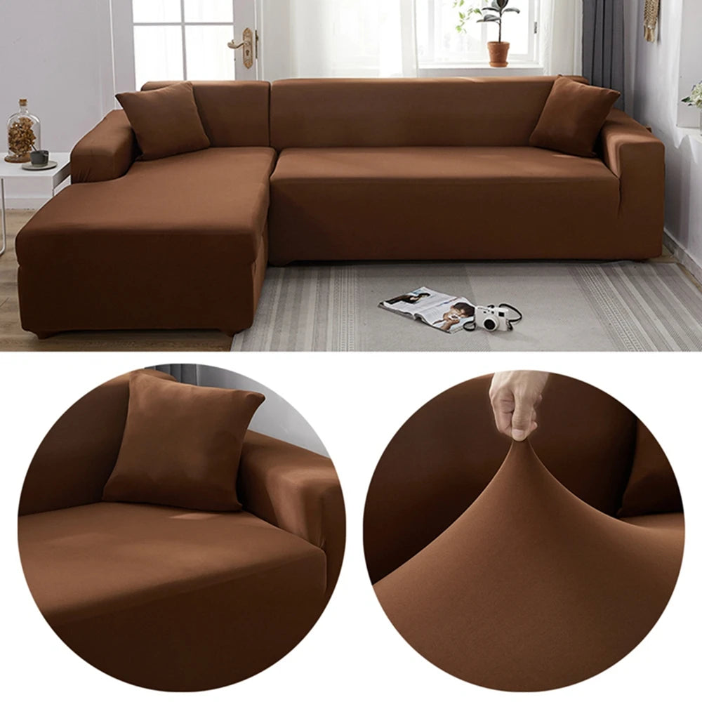 Housse de Canapé d'Angle