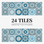 Autocollant Mural Effet carrelage