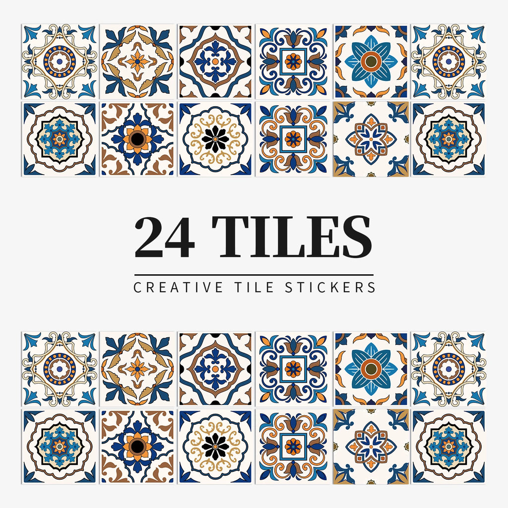 Autocollant Mural Effet carrelage