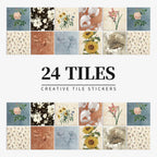 Autocollant Mural Effet carrelage