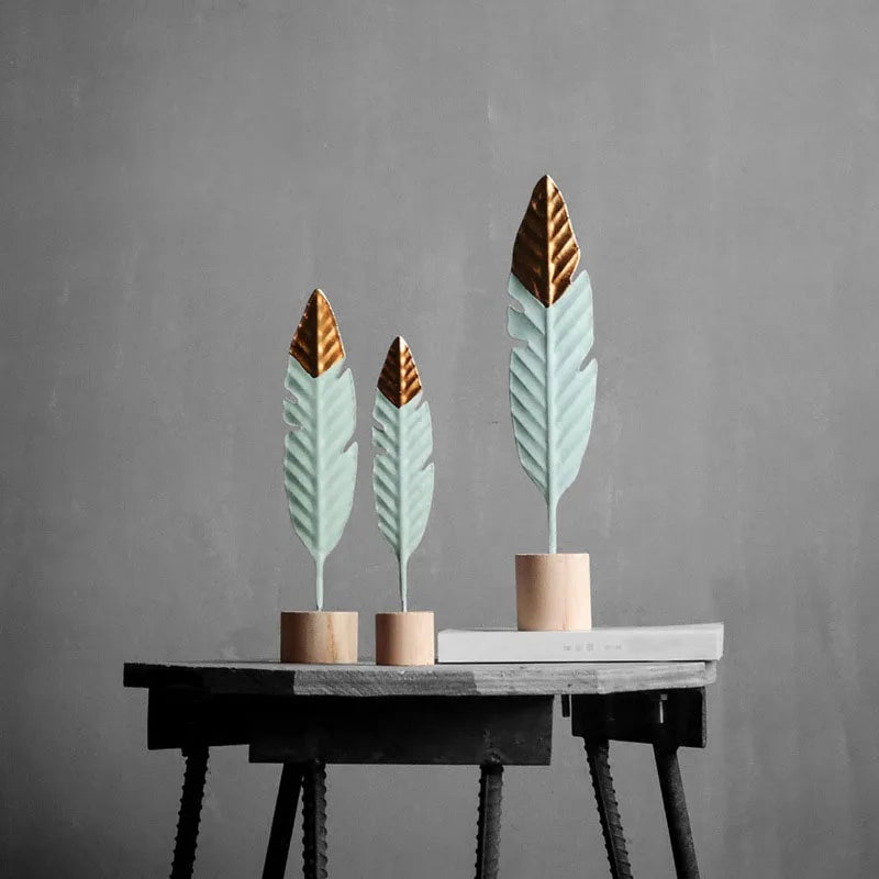 Plume en Bois Décoration Intérieure