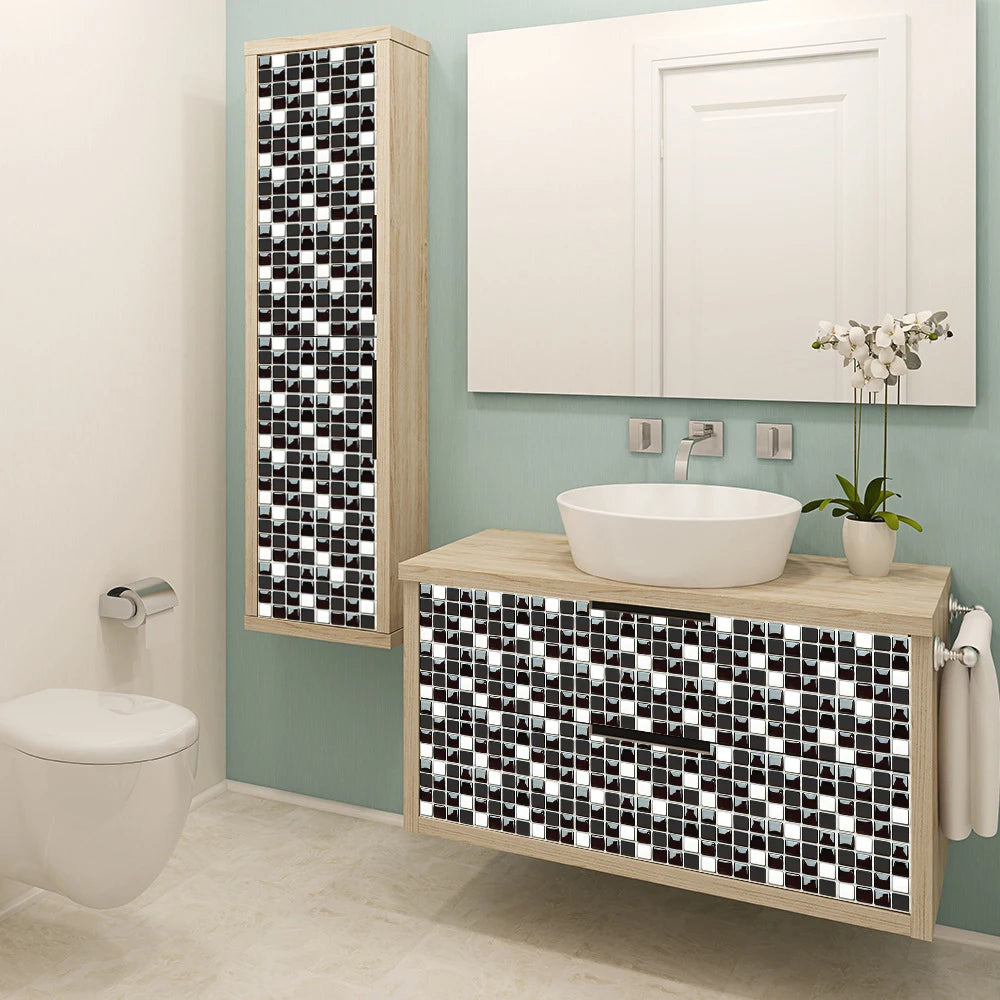 Revêtement Autocollant Mural Décoratif Mosaïque