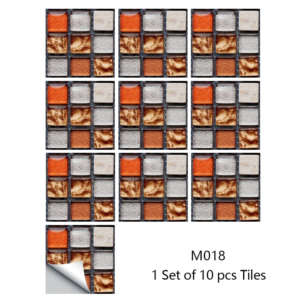 Autocollant Mural Décoratif Mosaïque
