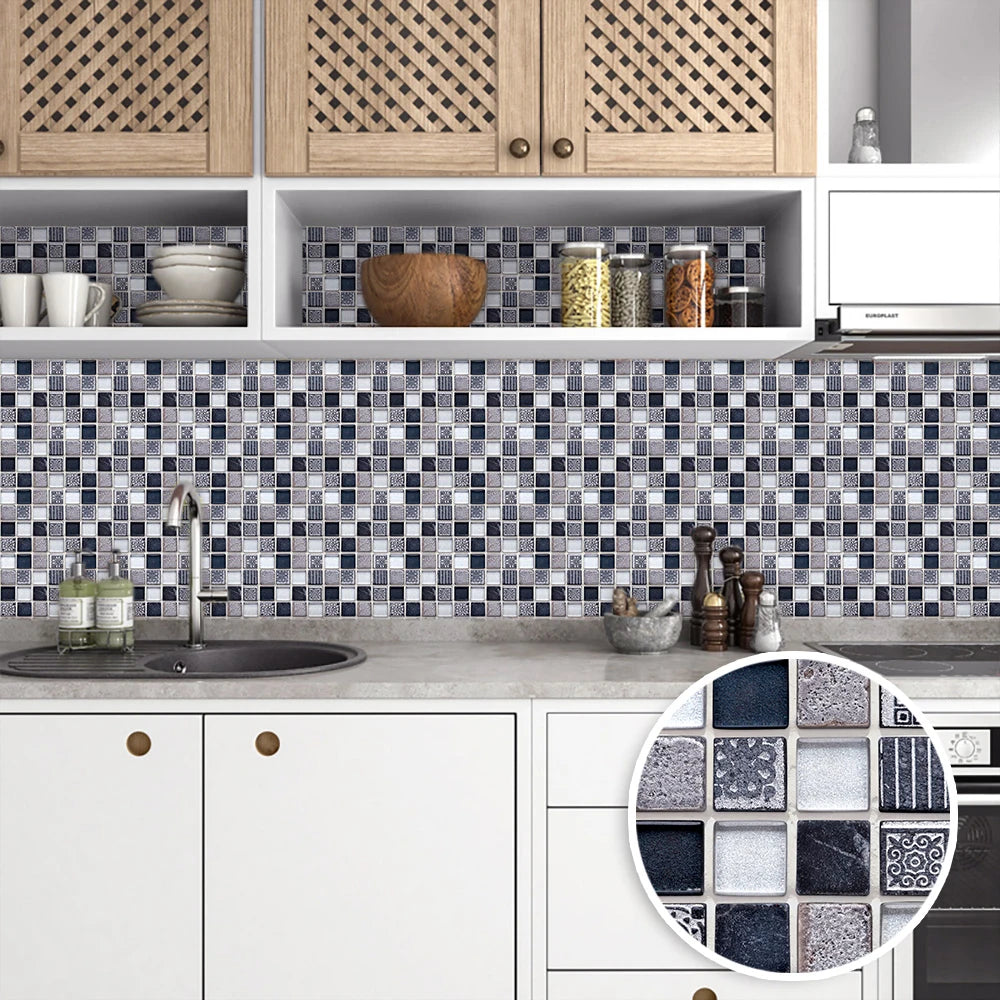 Revêtement Autocollant Mural Décoratif Mosaïque