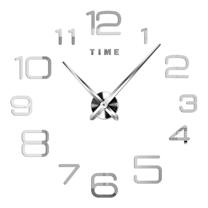 Grande Horloge Murale 3D