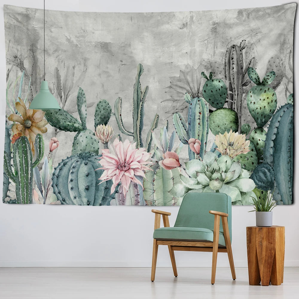 Tenture Murale Cactus