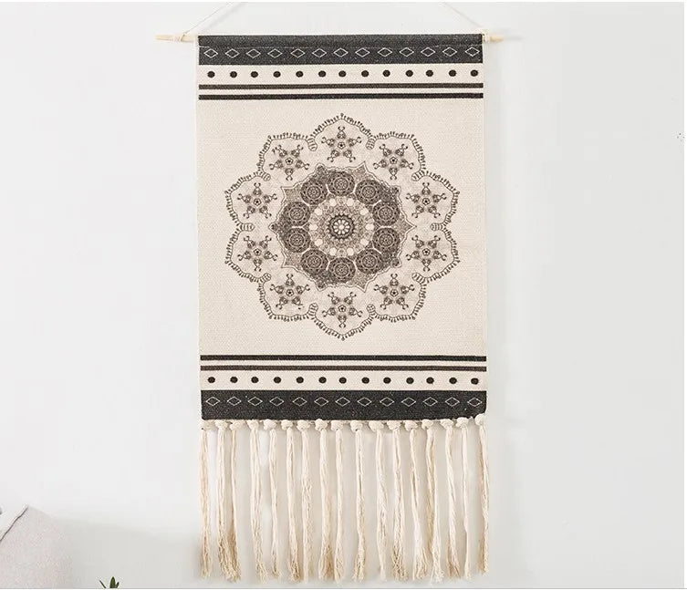 Tenture Murale Bohème en Macramé