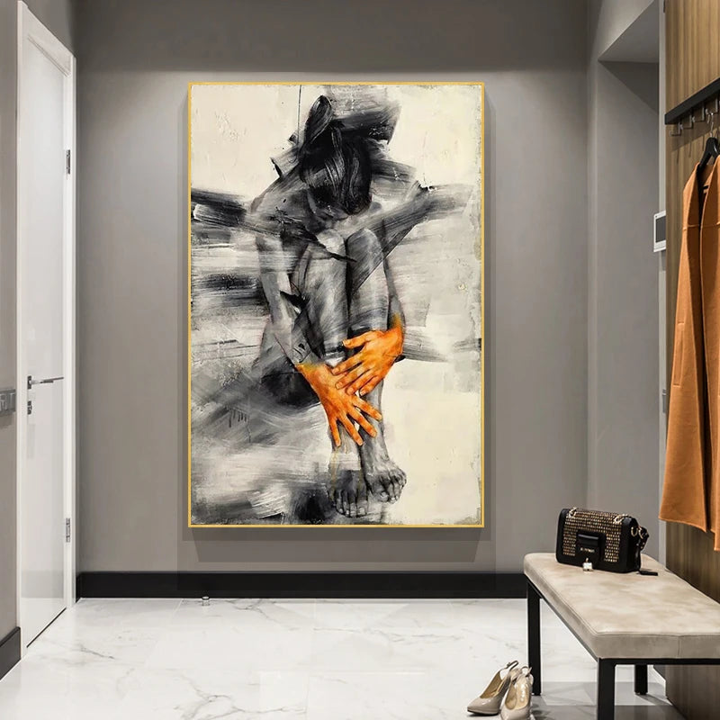 Tableau Moderne Art Femme