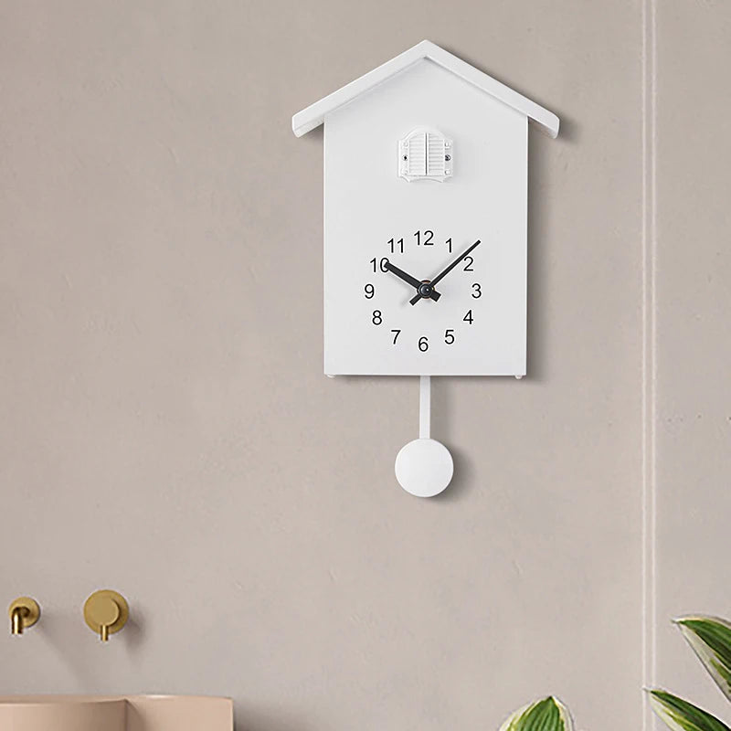 Horloge murale numérique à LED affichant l’heure, la date, la température et l’humidité avec réglage à distance via télécommande dans un intérieur contemporain - Décoration intérieure