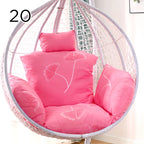 Housse de coussin S/L non remplie pour chaise suspendue, décoration extérieure ou intérieure pour patio, jardin ou salon cosy - Décoration intérieure