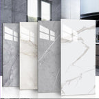 Lot de 10 à 20 carreaux  auto-adhésifs en PVC 30 × 60 cm  à poser dans une cuisine, salle de bain,  salon. Revêtement épais imperméable décoratif au style moderne - Décoration intérieure