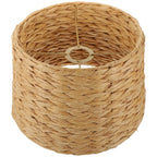 Lot de 2 abat-jours en jonc de mer tissés  à la main au style rétro pour déco rustique - Décoration intérieure