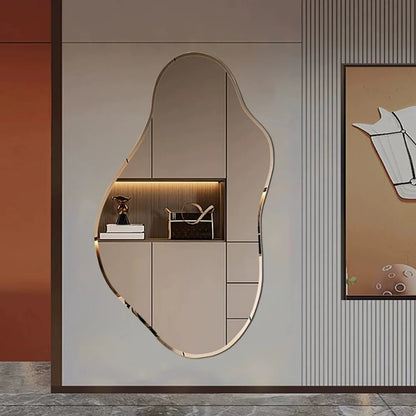 Miroir mural au style nordique irrégulier  - Décoration intérieure