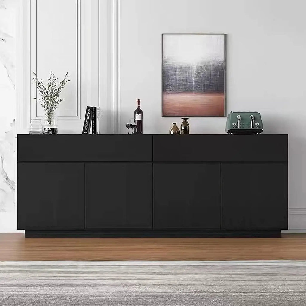Papier peint vinyle noir mat posé sur mur de salon moderne, finition imperméable et élégante pour décoration intérieure épurée - Décoration intérieure
