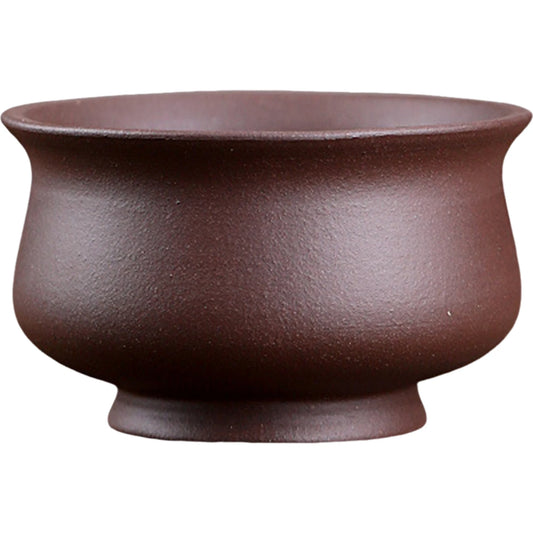 Pot à bonsaï en grès rouge, de style chinois