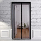 Rideau de porte en maille magnétique anti-moustiques – protection été pour cuisine, salon ou chambre, fermeture automatique - Décoration intérieure