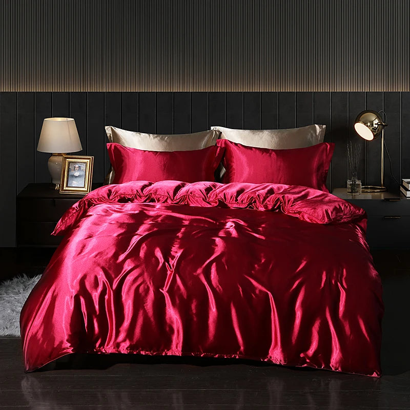 Parure Housse de Couette en Soie