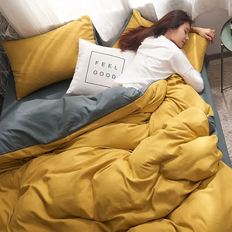 Parure Housse de Couette Style Nordique