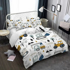 ﻿Parure Housse de Couette Motif Voiture