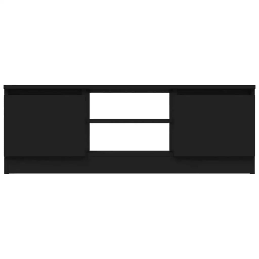 Rangement Noir avec Portes