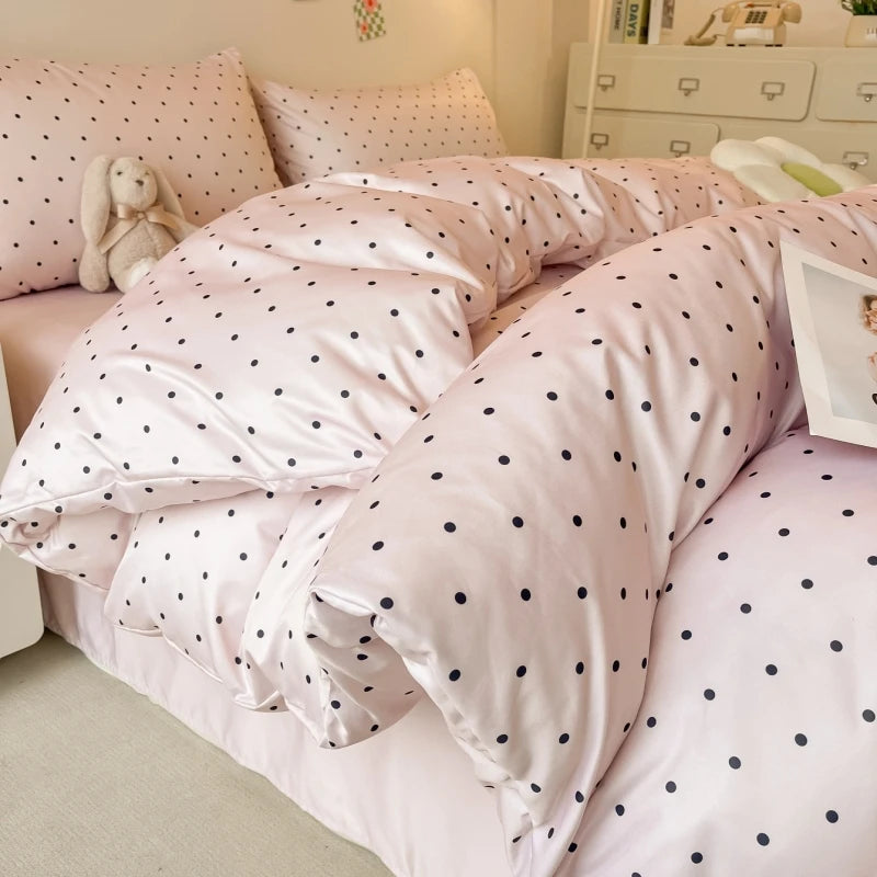 Parure Housse de Couette en Satin