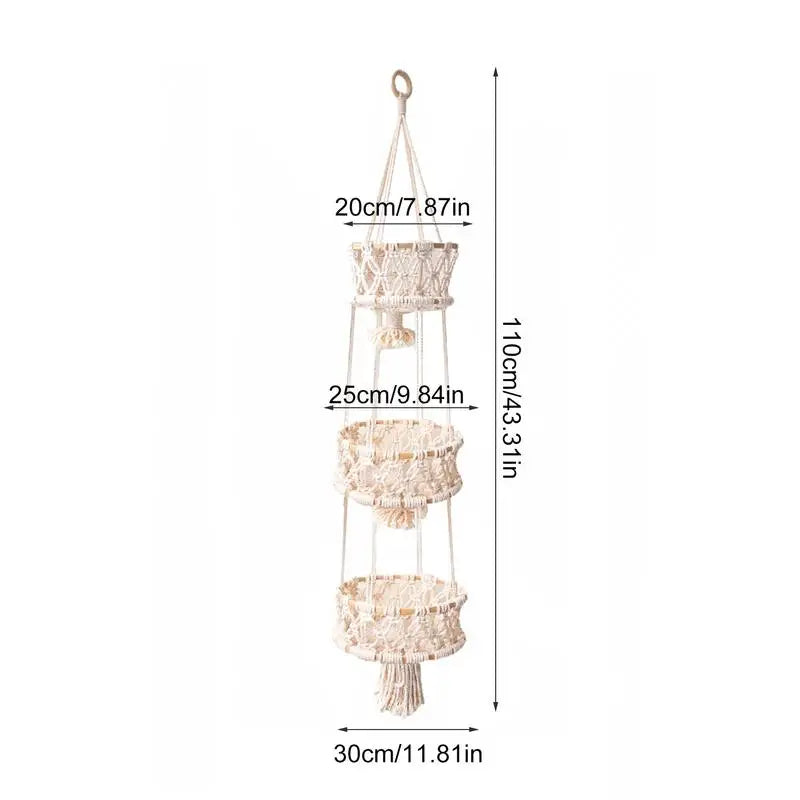 Macramé Hamac à Fruit