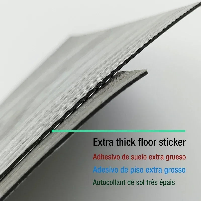 Autocollant de Sol grain de bois