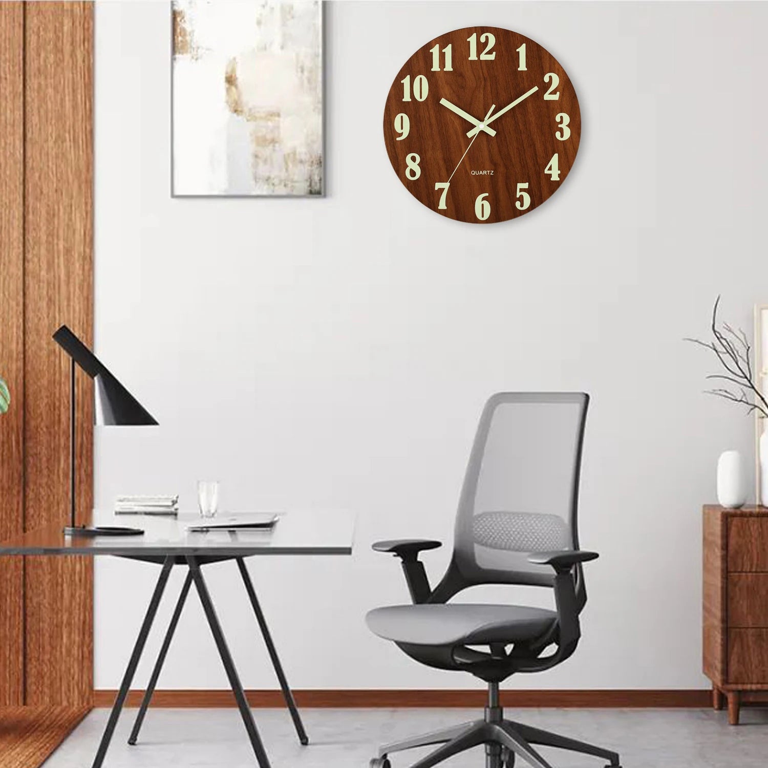 Horloge Murale Lumineuse